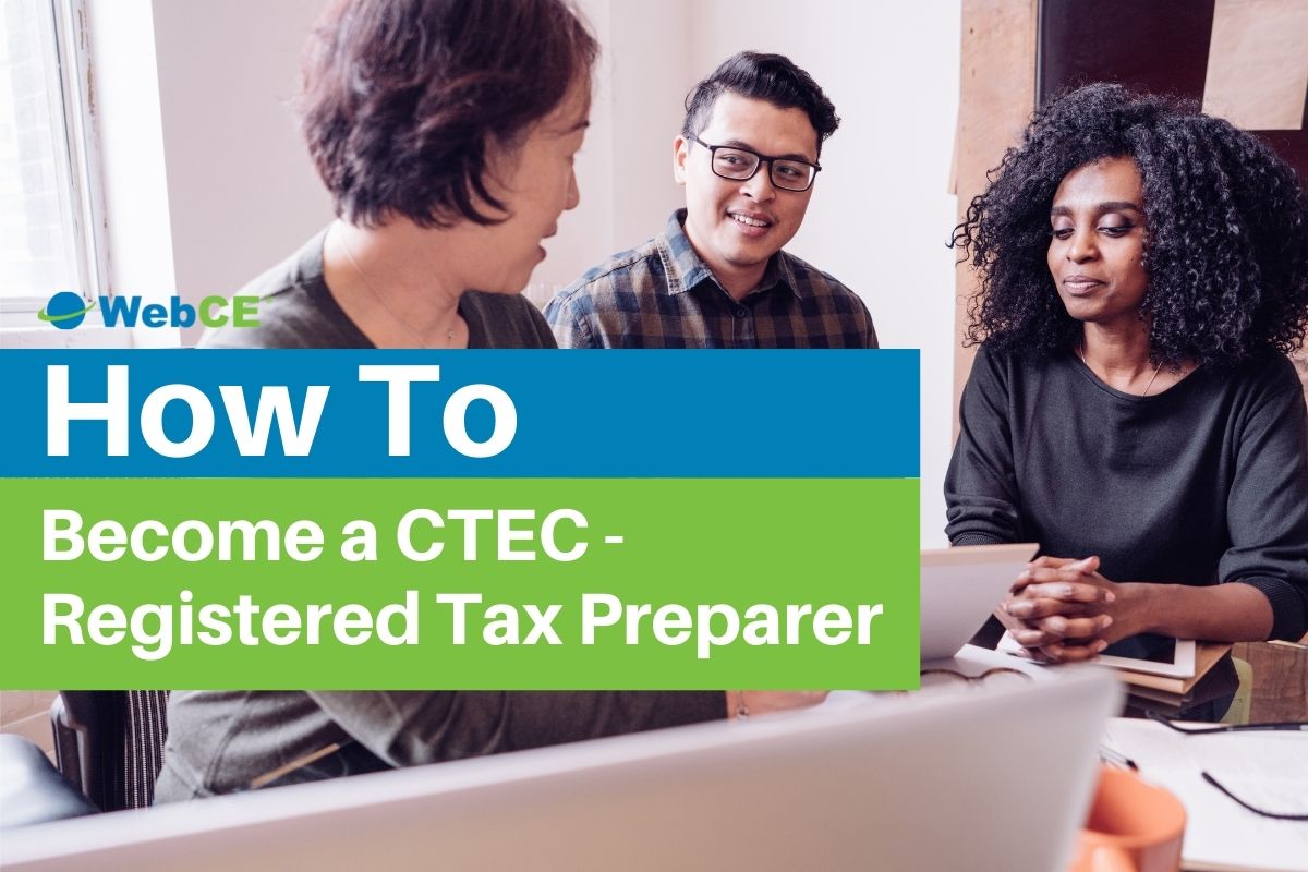 How to a CTECRegistered Tax Preparer (CRTP)